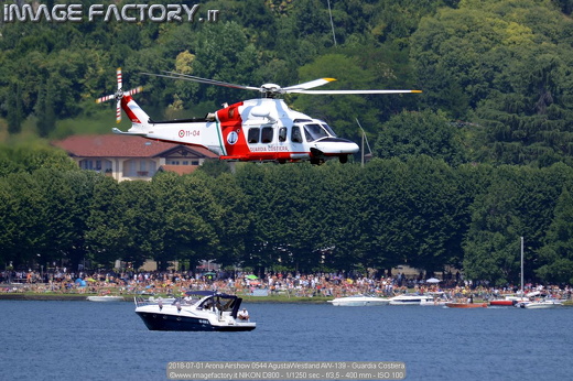 2018-07-01 Arona Airshow 0544 AgustaWestland AW-139 - Guardia Costiera